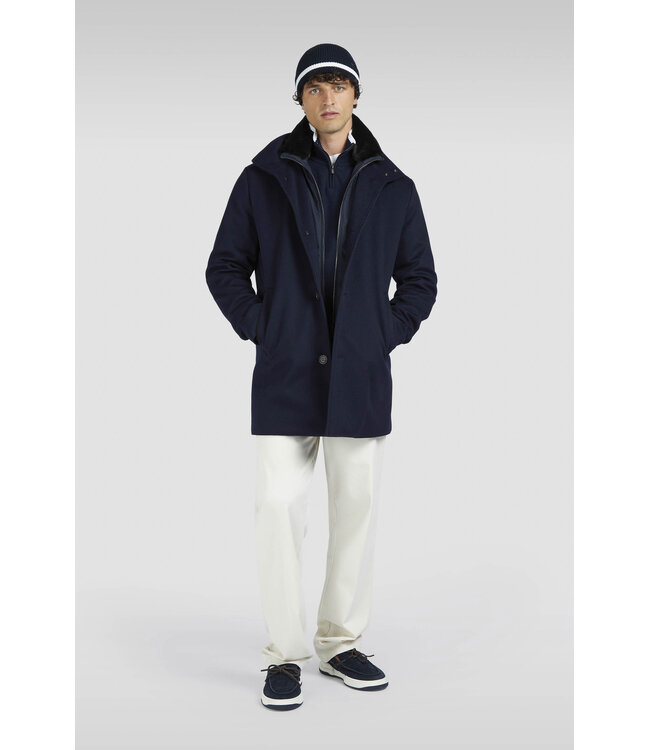 cashmere coat marine