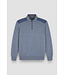 half zip trui met Typhoon® details lichtblauw