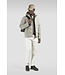 wollen half zip trui bruin