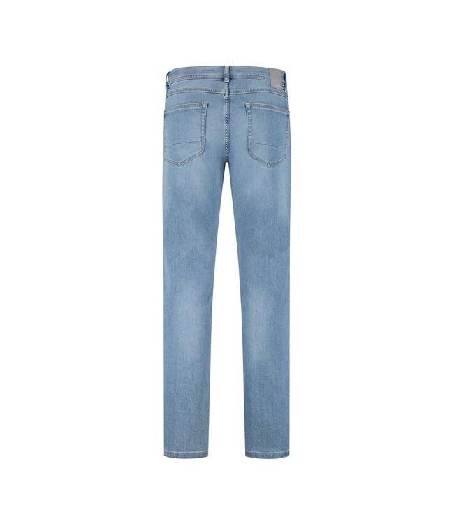 5-pocket denim light bleached indigo