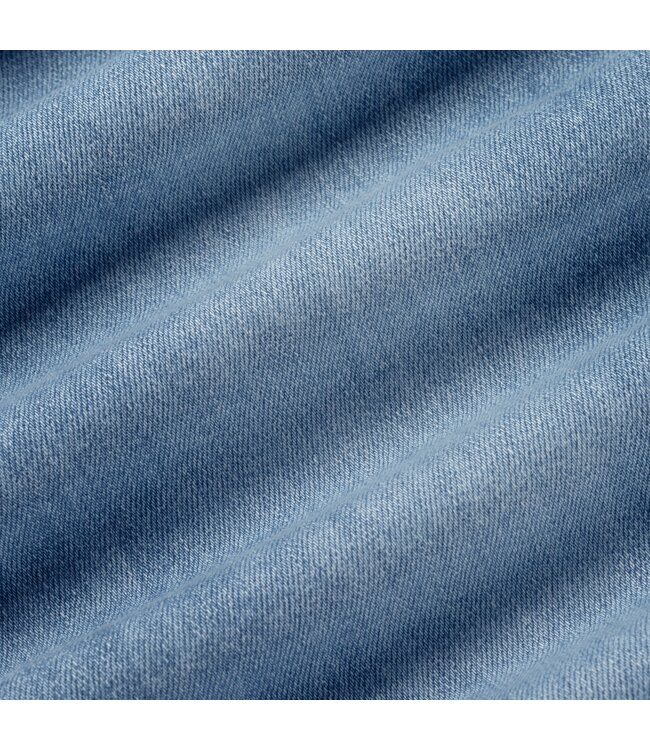 5-pocket denim light bleached indigo