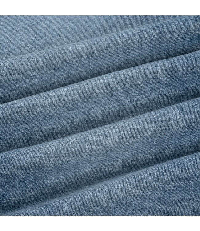5-pocket denim light bleached indigo