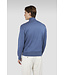 wollen half zip trui lichtblauw