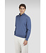 wollen half zip trui lichtblauw