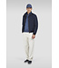 wollen half zip trui lichtblauw