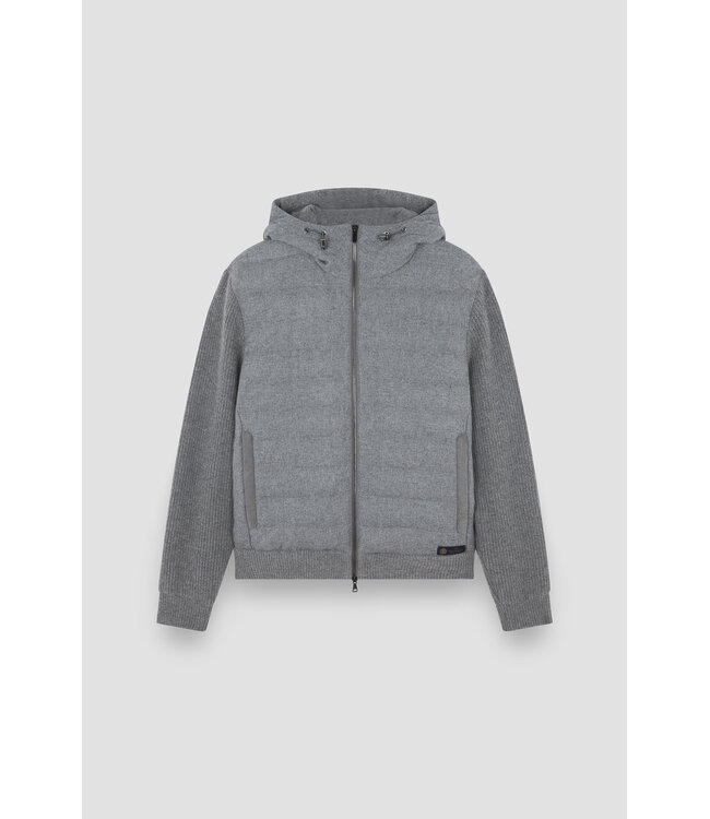 Re-Wool hybride vest lichtgrijs