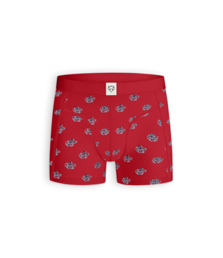 A-dam Underwear boxer Red Octopus