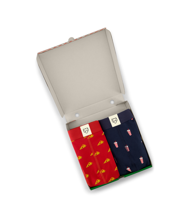 2-pack boxers Pizza Delivery