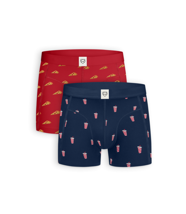 2-pack boxers Pizza Delivery