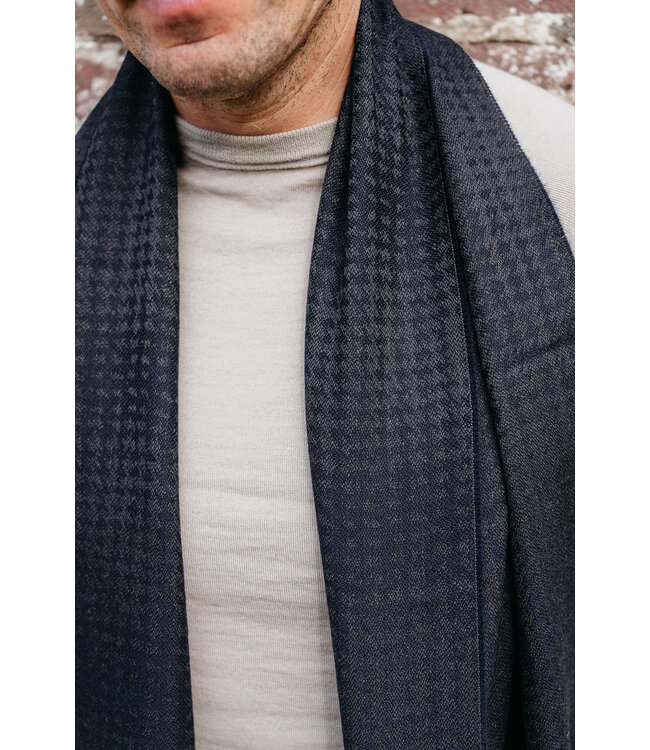 sjaal Leonardo marine