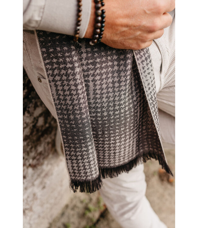 sjaal Leonardo khaki