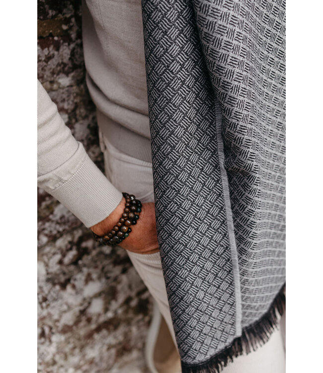 sjaal Armonia grijs