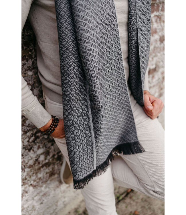 sjaal Armonia grijs