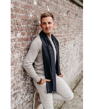 Carlo Lanza sjaal Armonia marine