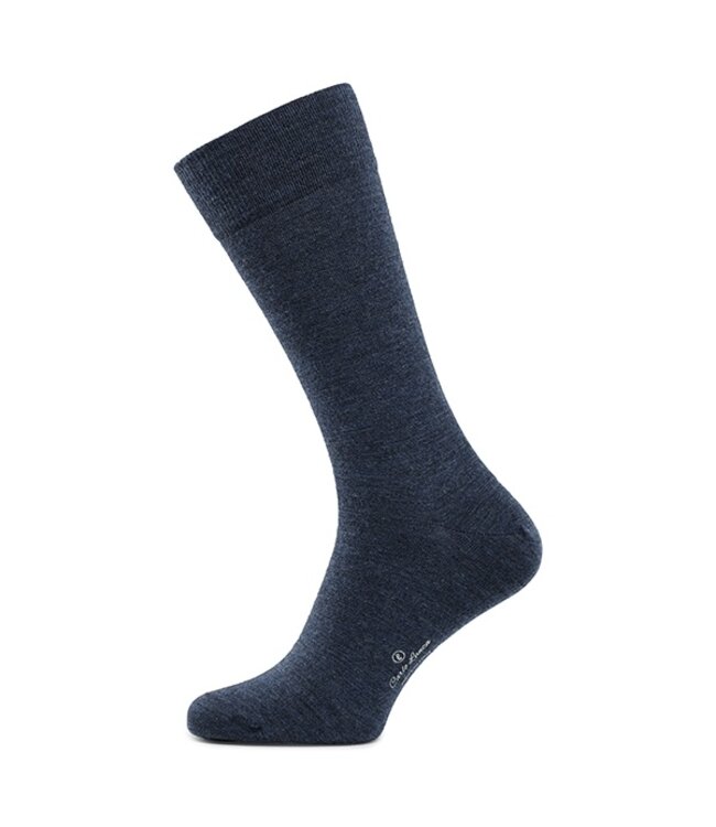 Merinowollen sokken blauw