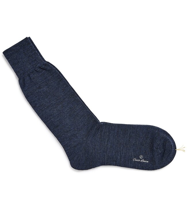 Merinowollen sokken blauw