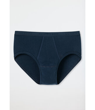 Schiesser Feinripp sportslip marine