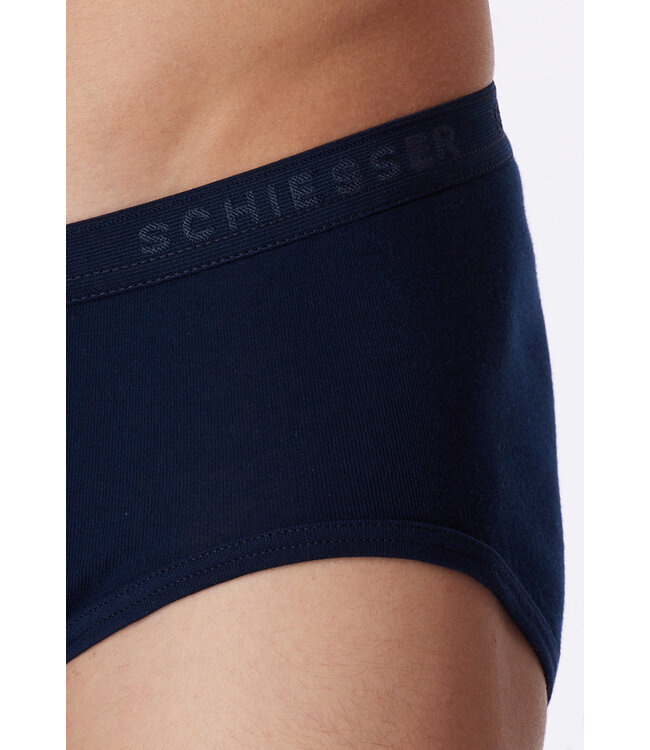 Feinripp sportslip marine
