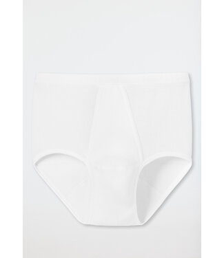 Schiesser Doppelripp sportslip wit