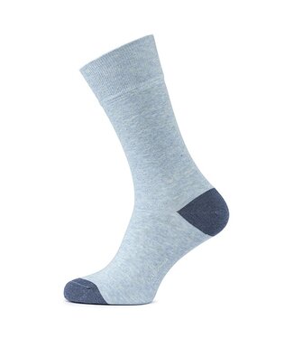 Carlo Lanza cashmere sokken lichtblauw