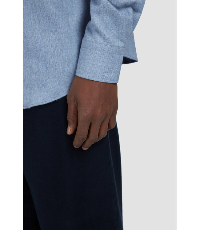 X-Soft overhemd jeansblauw