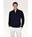 wollen half zip marine