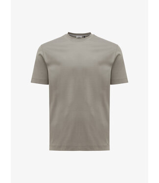 Gentiluomo gemerceriseerd T-shirt bruin