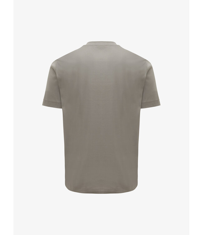 gemerceriseerd T-shirt bruin