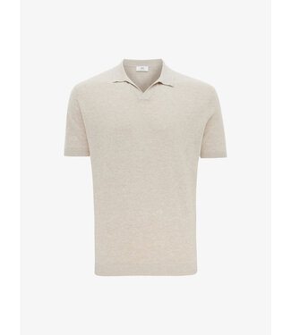 Gentiluomo korte mouw polo beige