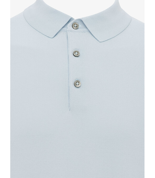 Cool Dry korte mouw polo lichtblauw