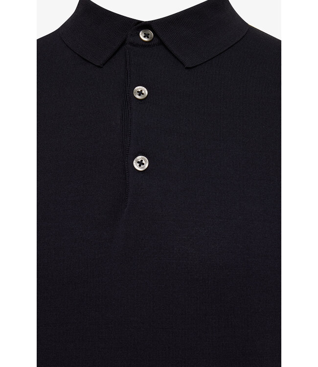 Cool Dry korte mouw polo marine