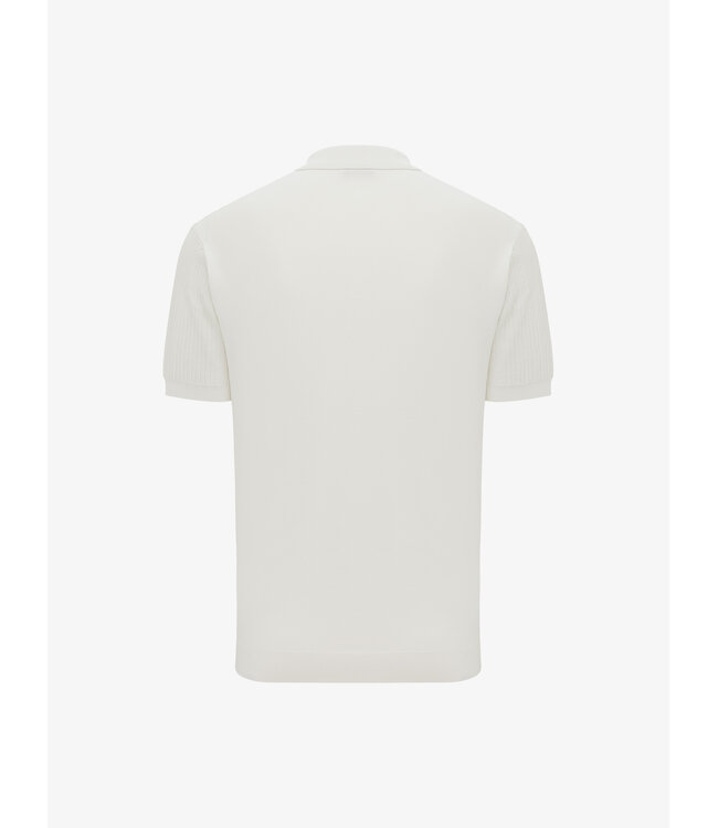 Cool Dry korte mouw polo ecru