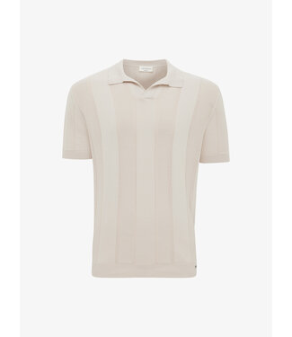 Gentiluomo korte mouw polo beige