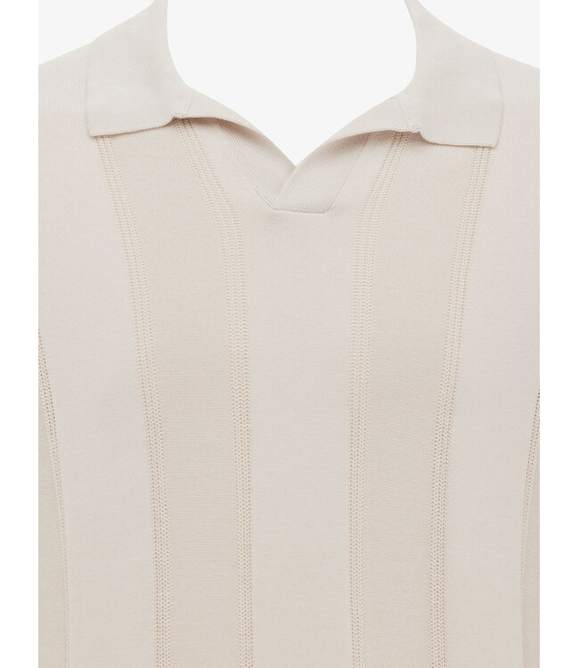 korte mouw polo beige