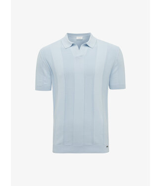 Gentiluomo korte mouw polo lichtblauw