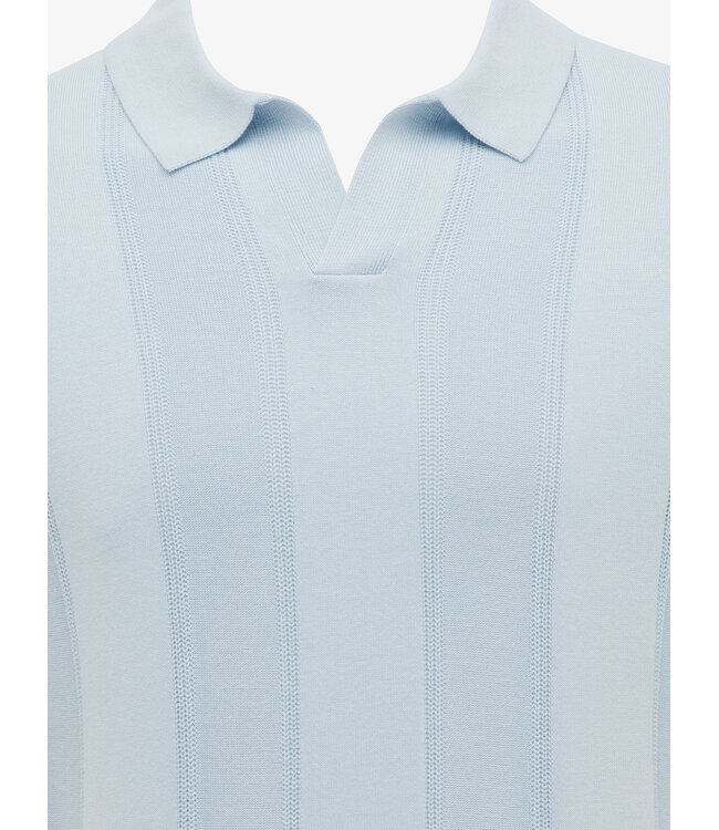 korte mouw polo lichtblauw