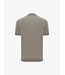 Gold korte mouw polo taupe