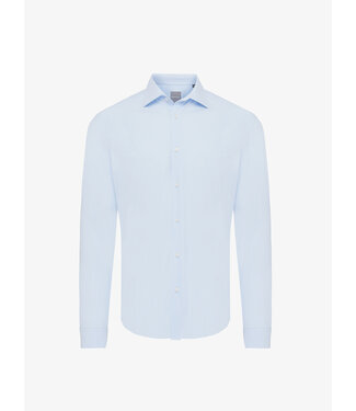 Gentiluomo Dynamic stretch travel overhemd lichtblauw