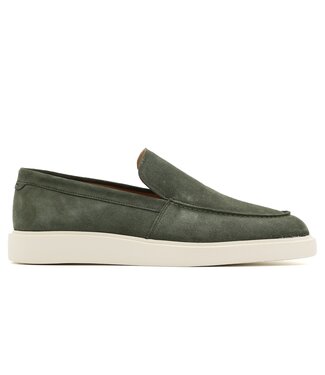 Melik Tulip instapper suède groen