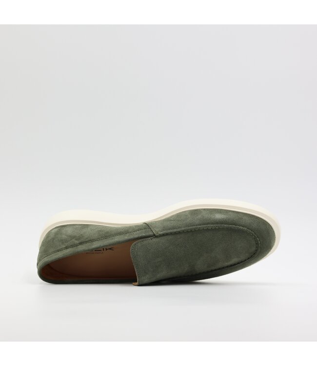Tulip instapper suède groen