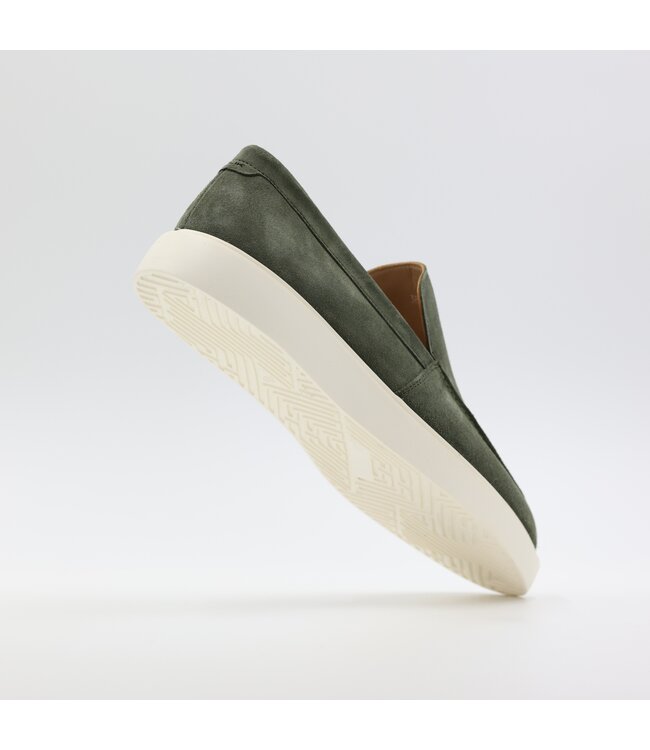 Tulip instapper suède groen