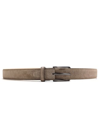 Melik Just2ofus riem suède sughero