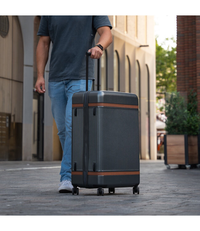 Zuna koffer groot urban graphite