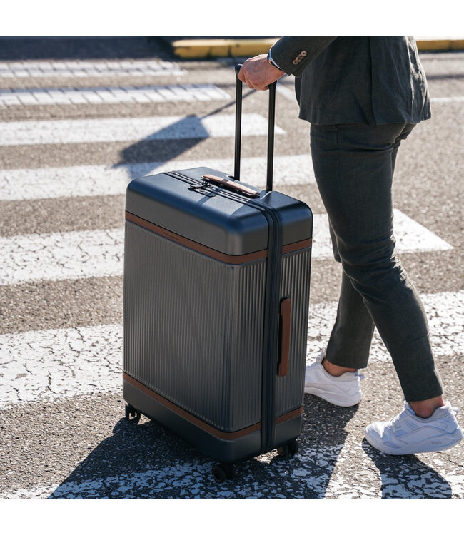 Zuna koffer groot urban graphite