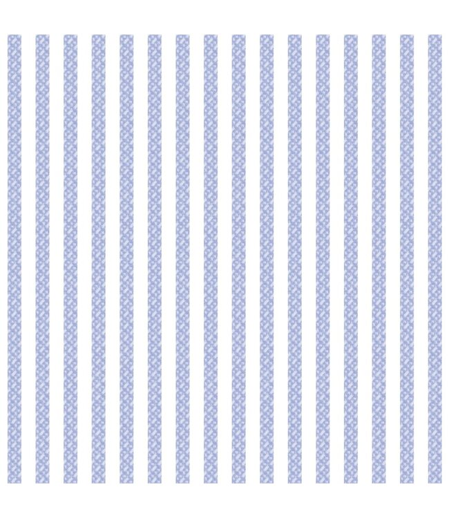 jersey overhemd lichtblauw streep