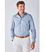 slim fit strijkvrij overhemd blauw