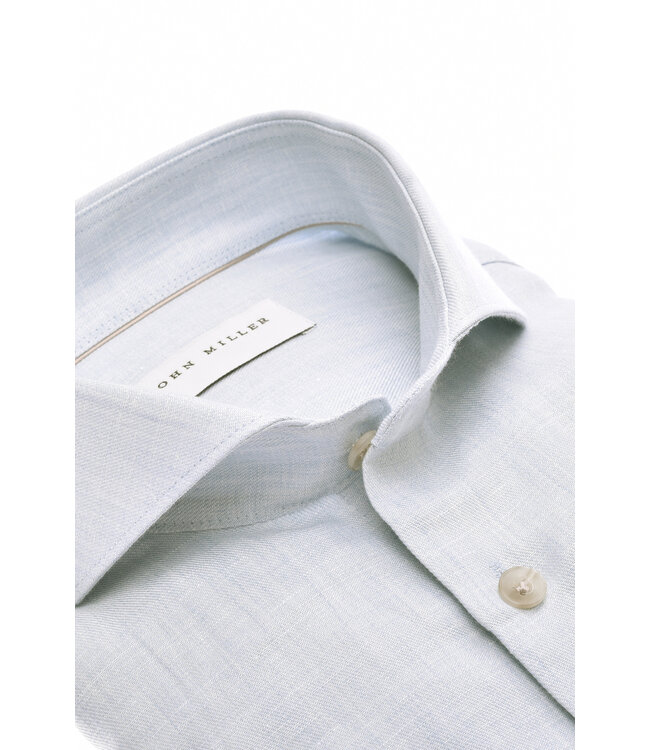 slim fit overhemd lichtblauw