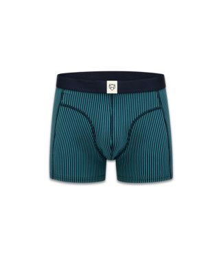 A-dam Underwear boxer Navy Twotone Stripe