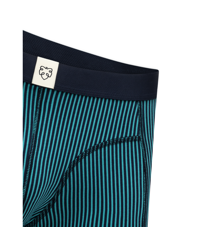 boxer Navy Twotone Stripe