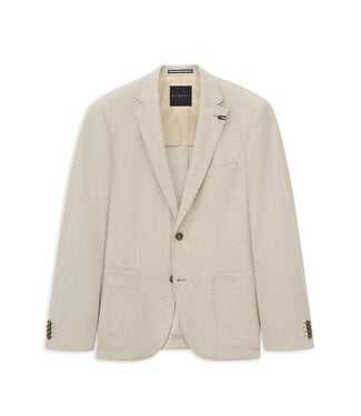 Bugatti jersey geweven colbert beige